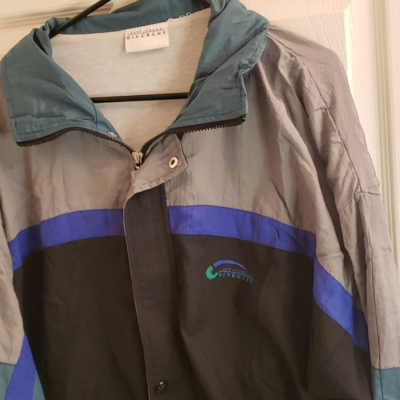 Givenchy Early 90s Track Jacket Windbreaker XL - Picture 2 of 7